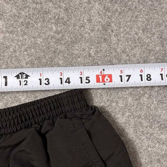 Patagonia Baggies Shorts Mens Large Black Mesh Lined Drawstring 6" Swim Run Hike - Picture 6 of 7